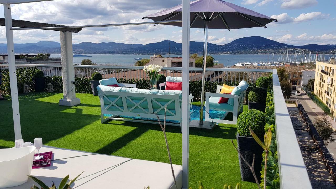 דירות Saint Tropez Sea View Penthouse מראה חיצוני תמונה